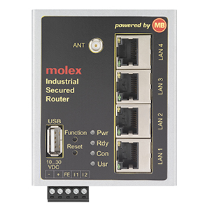 Foto Molex colabora con MB Connect Line para ofrecer soluciones de acceso remoto.